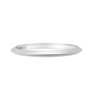 Tiffany & Co band in platinum
