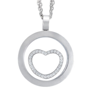 Chopard Happy Spirit Circle Heart Pendant