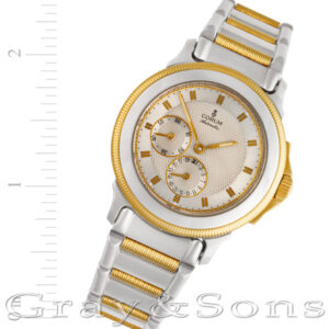 Corum 74.111.21 18k & steel 34mm auto watch